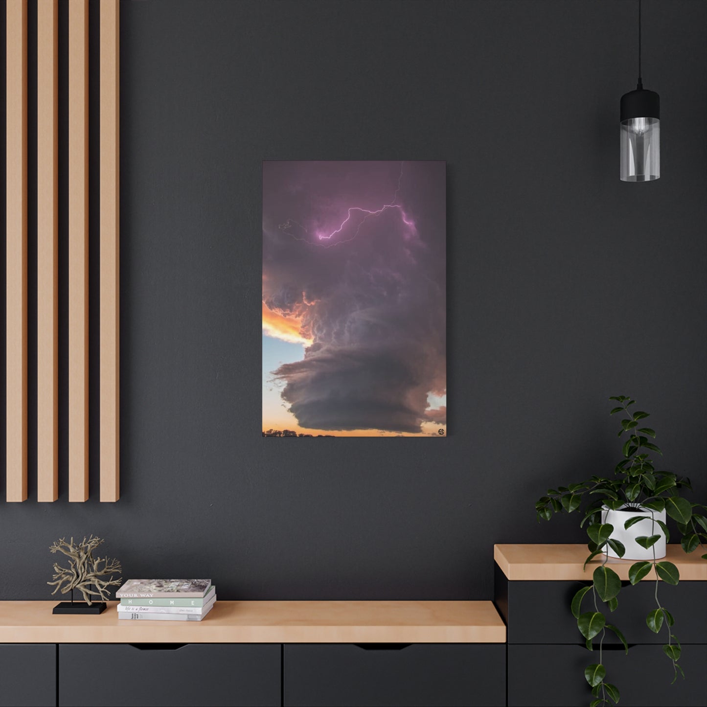 Canvas Print - Supercell Thunderstorm