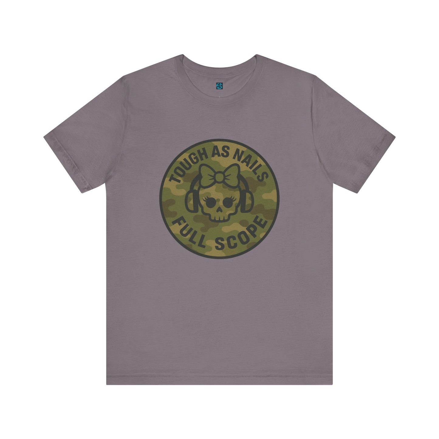 Tough as Nails Tee, Motivational Shirt, Gift for Friends, Casual Wear, Funny Military Tee, Unisex Graphic Tee - Full Scope Survival