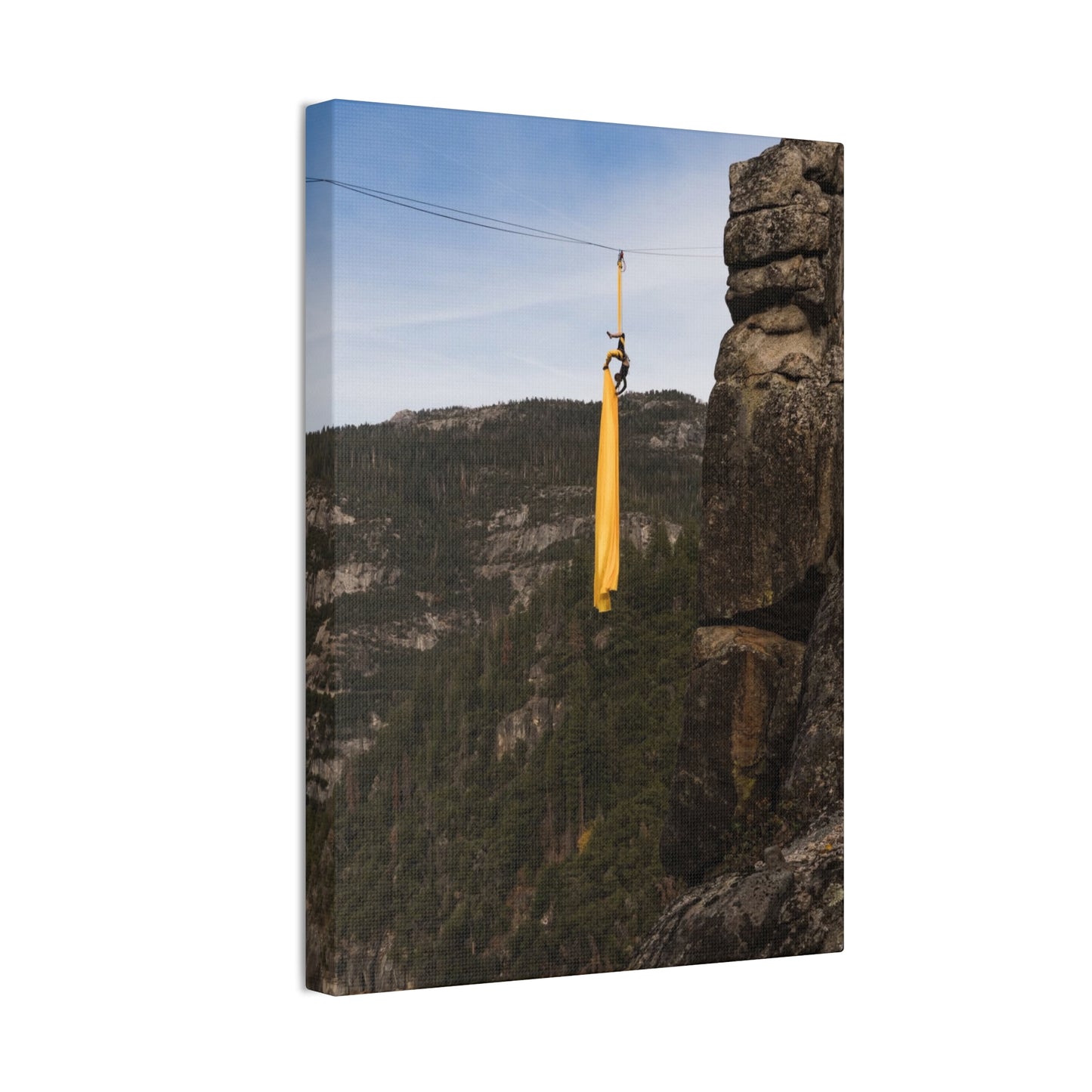 Original Canvas Art Original Canvas Art Yosemite National Park - Full Scope Survival 