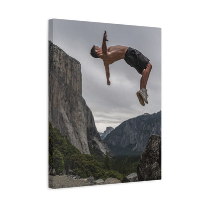 Stunning Adventure Wall Art, Canvas Print, Nature Decor, Home Aesthetics, Gift for Fitness Lovers, Outdoor Enthusiasts