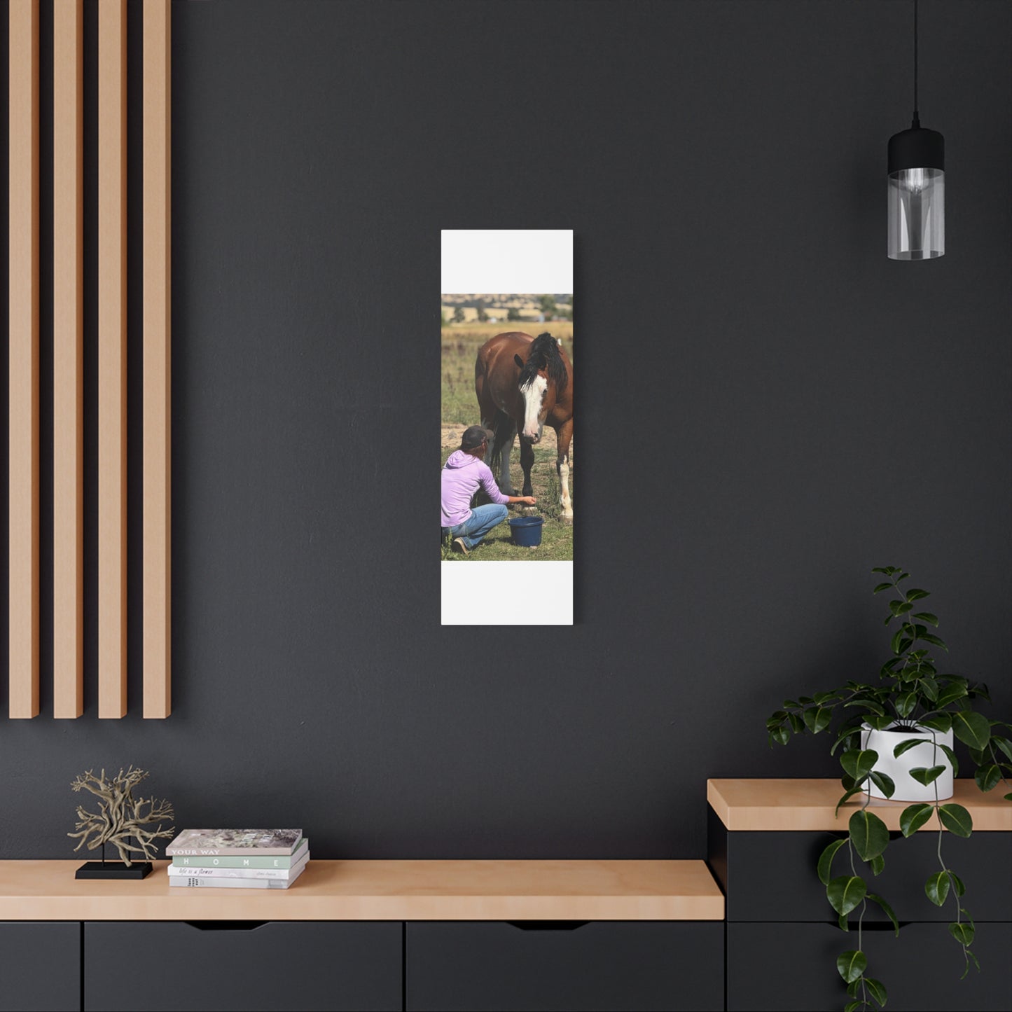 Equestrian Canvas Print, Horse Art, Farm Decor, Animal Lover Gift, Wall Art, Gift for Horse Owners