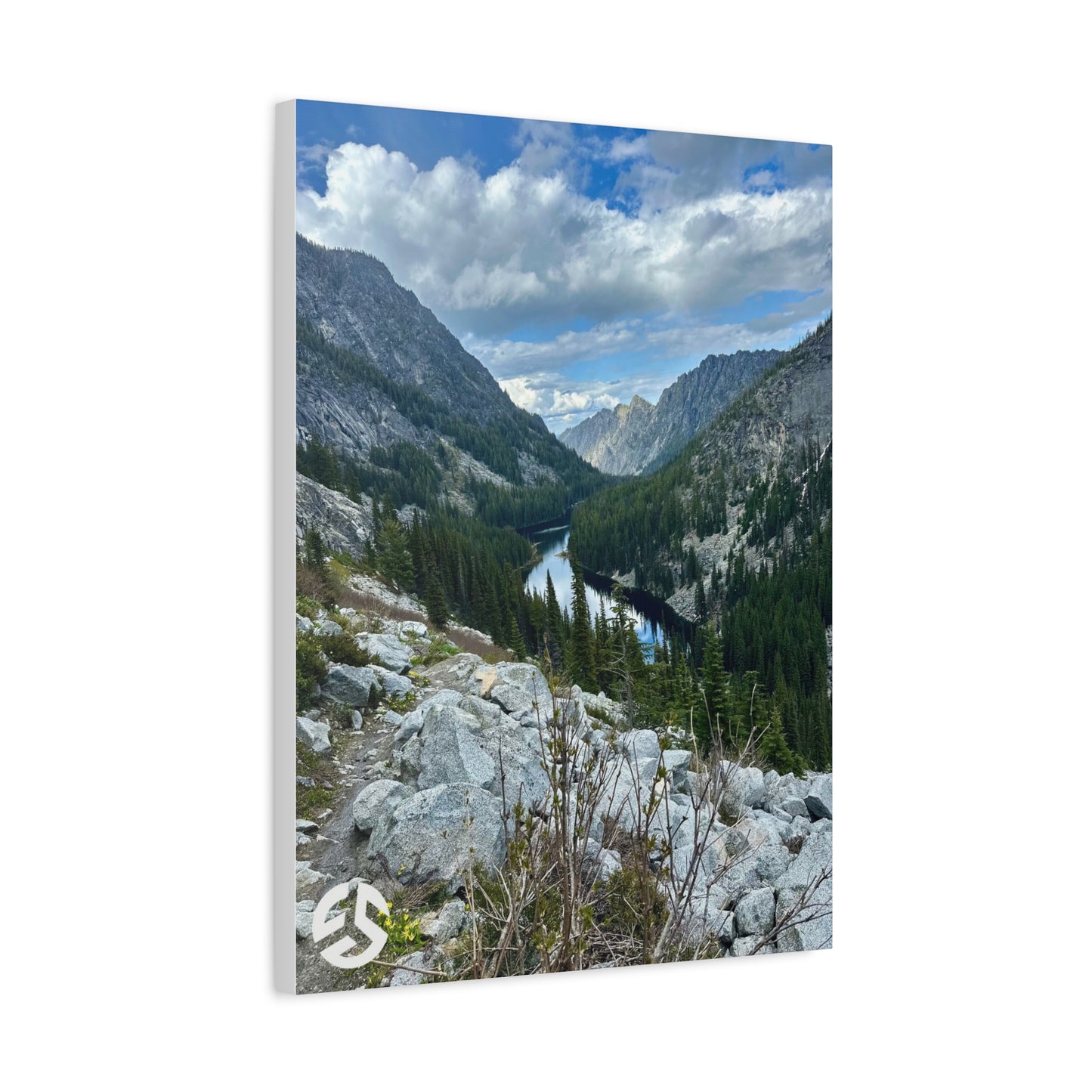 Nature-Inspired Canvas Wall Art, Scenic Mountain Landscape Print, Home Decor, Gift for Nature Lovers, Perfect for Living Room, Outdoor [...] - Full Scope Survival 