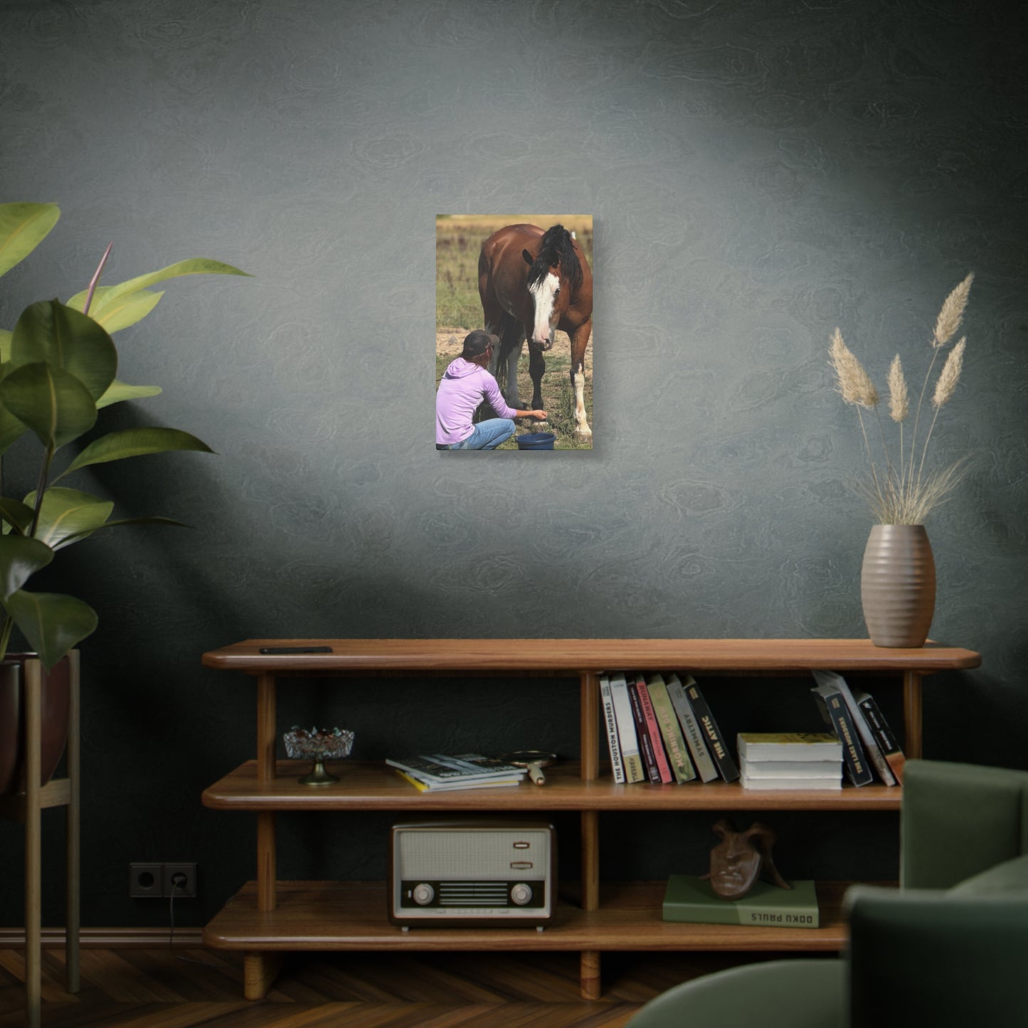 Equestrian Canvas Print, Horse Art, Farm Decor, Animal Lover Gift, Wall Art, Gift for Horse Owners