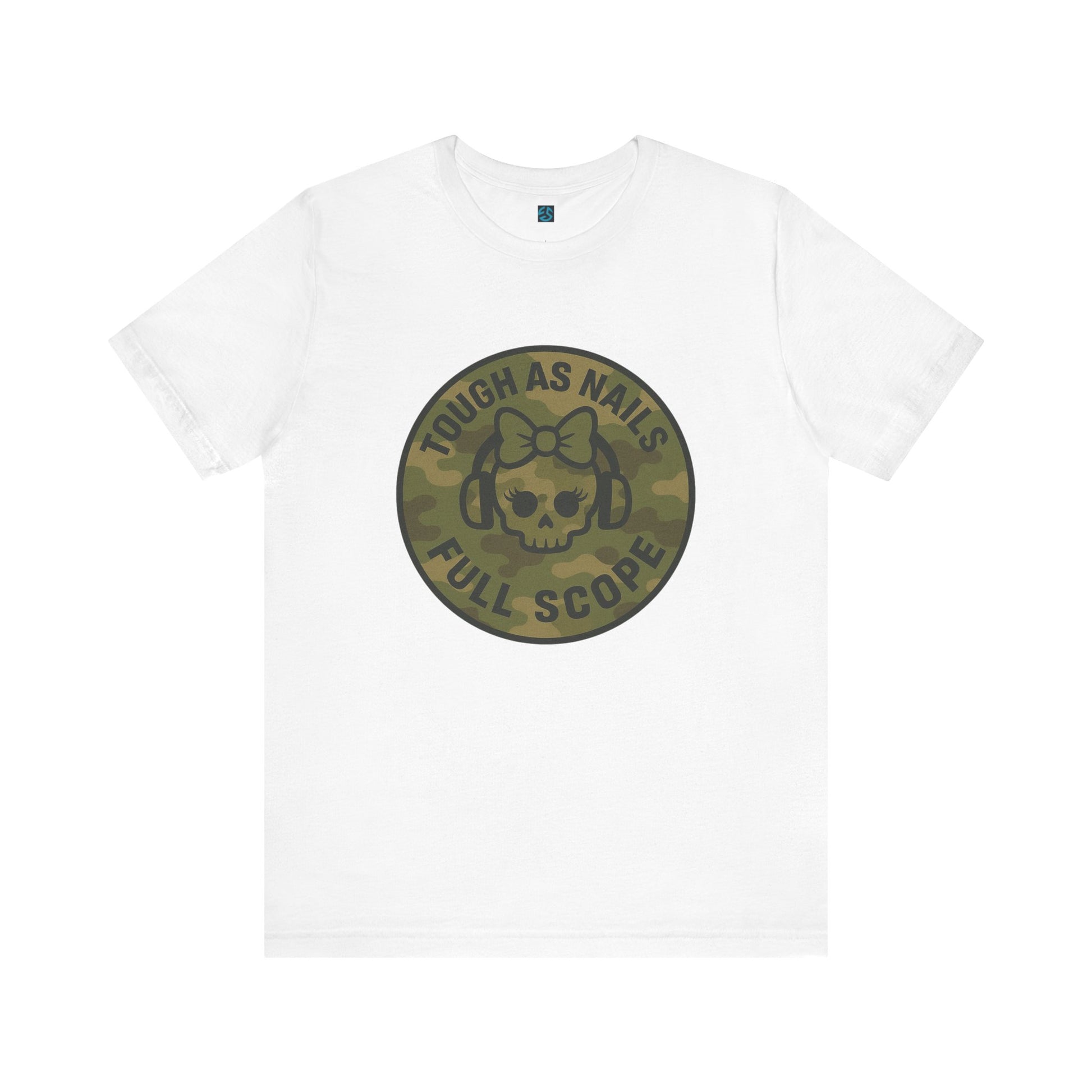 Tough as Nails Tee, Motivational Shirt, Gift for Friends, Casual Wear, Funny Military Tee, Unisex Graphic Tee - Full Scope Survival 