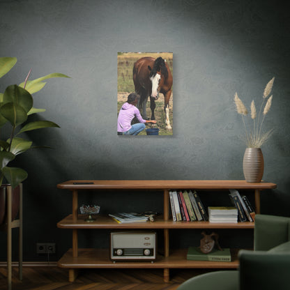 Equestrian Canvas Print, Horse Art, Farm Decor, Animal Lover Gift, Wall Art, Gift for Horse Owners