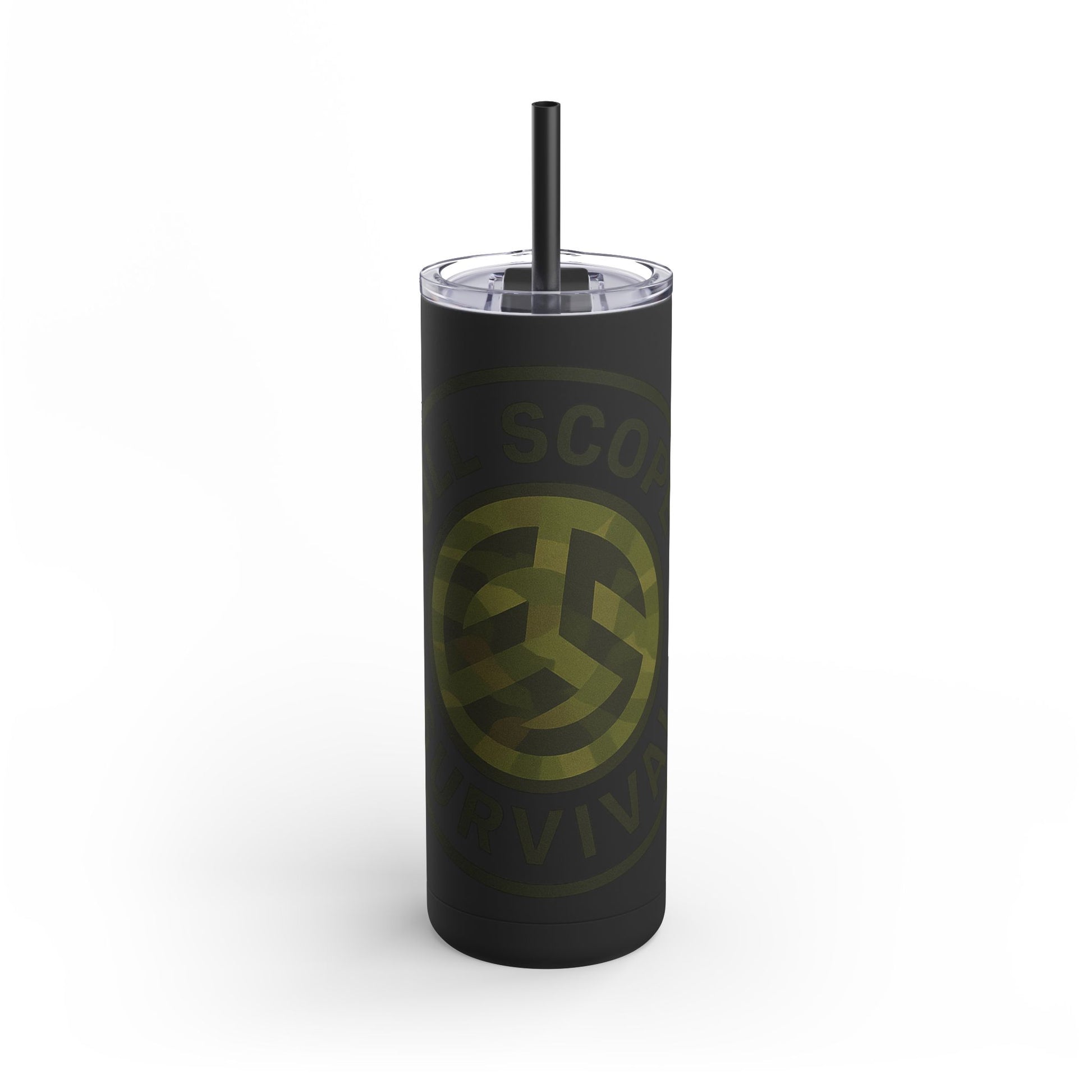20oz Matte Tumbler - Stylish Insulated Drinkware, Perfect Gift for Coffee Lovers, Gym Goers, & Everyday Use - Full Scope Survival 