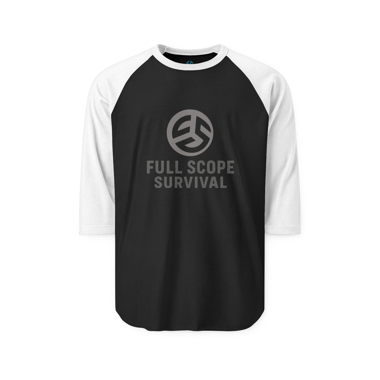 Raglan Sleeve Shirt - Comfortable 100% Ring-Spun Cotton Blend - Full Scope Survival 