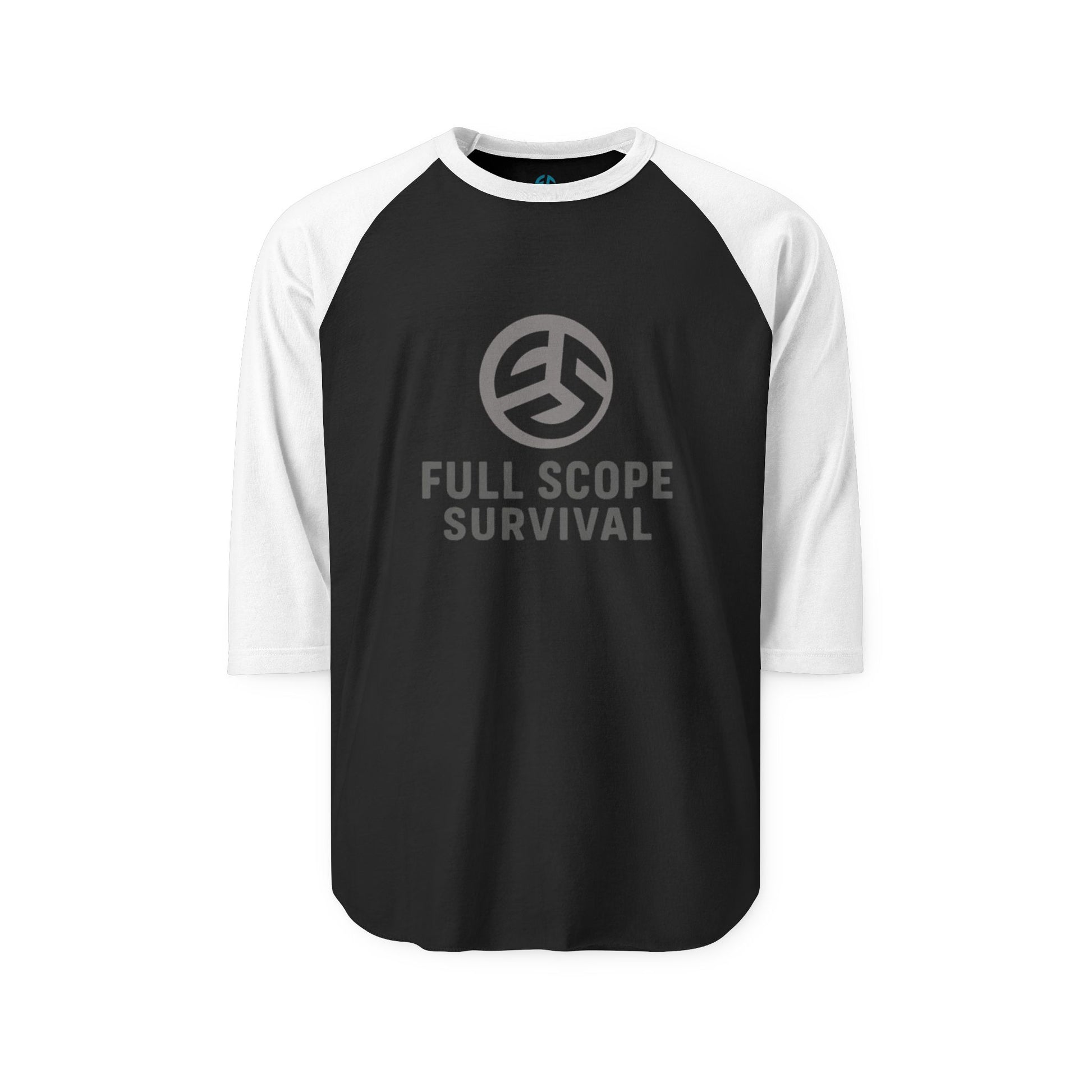Raglan Sleeve Shirt - Comfortable 100% Ring-Spun Cotton Blend - Full Scope Survival 