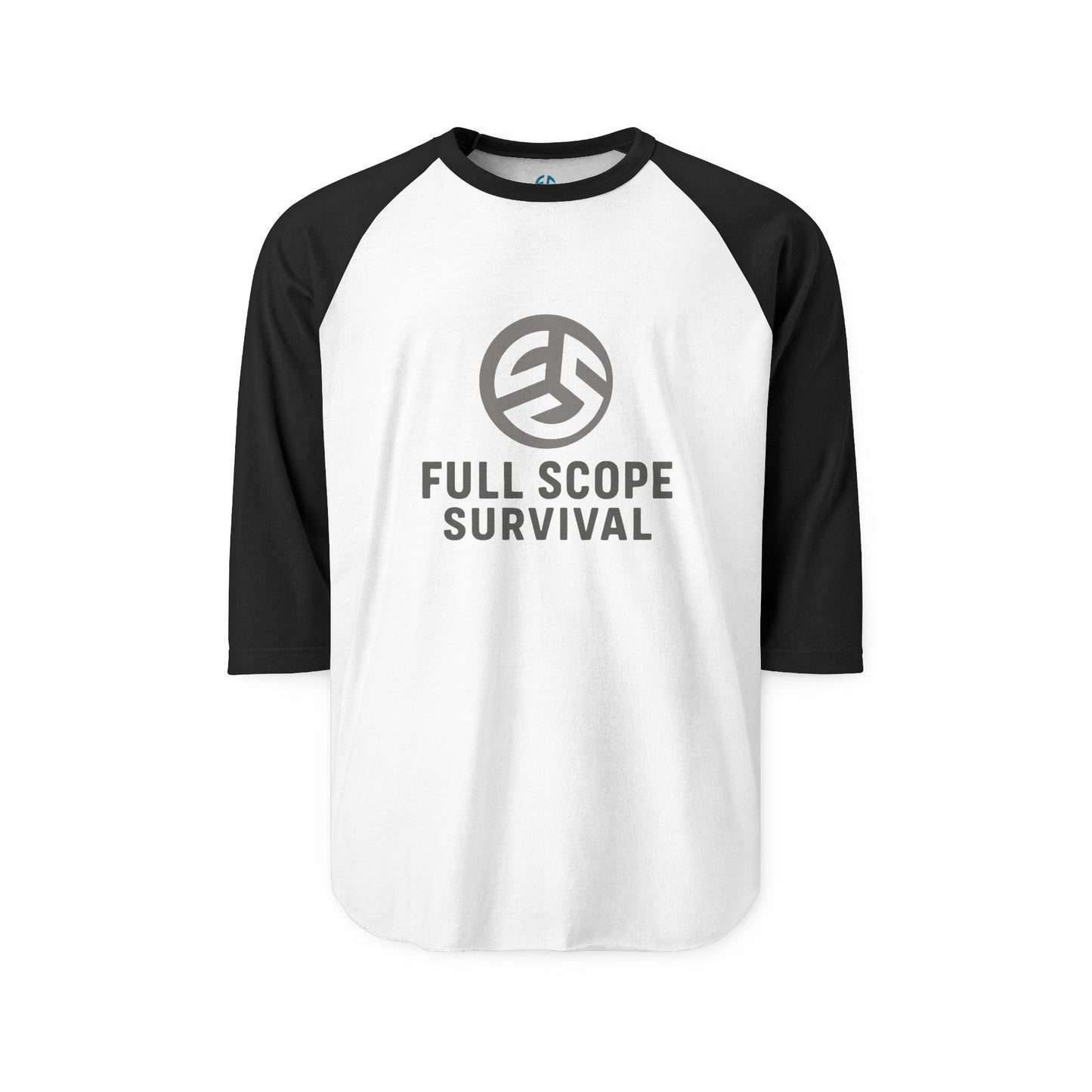 Raglan Sleeve Shirt - Comfortable 100% Ring-Spun Cotton Blend - Full Scope Survival 