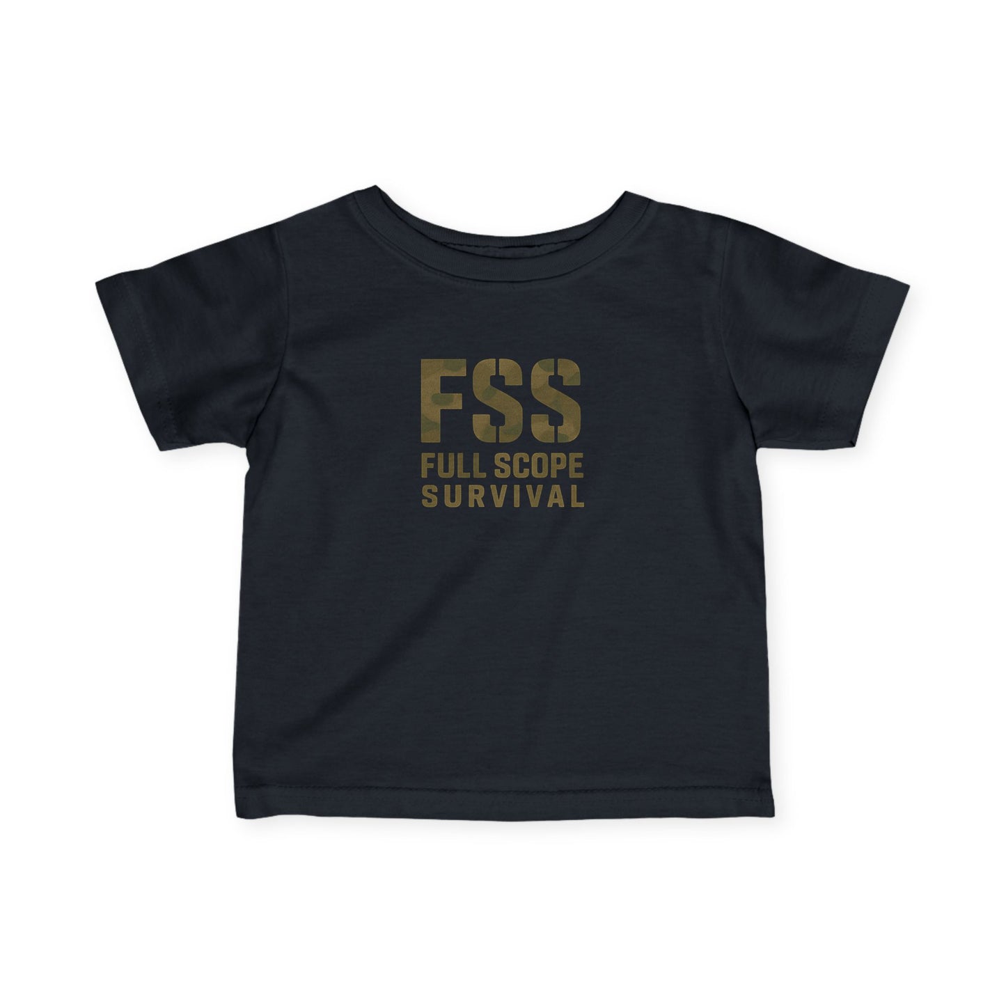Survival-Themed Infant Tee, Baby Gift, Toddler Shirt, Cute Baby Clothes, Adventure Wear, Full Scope Survival Tee