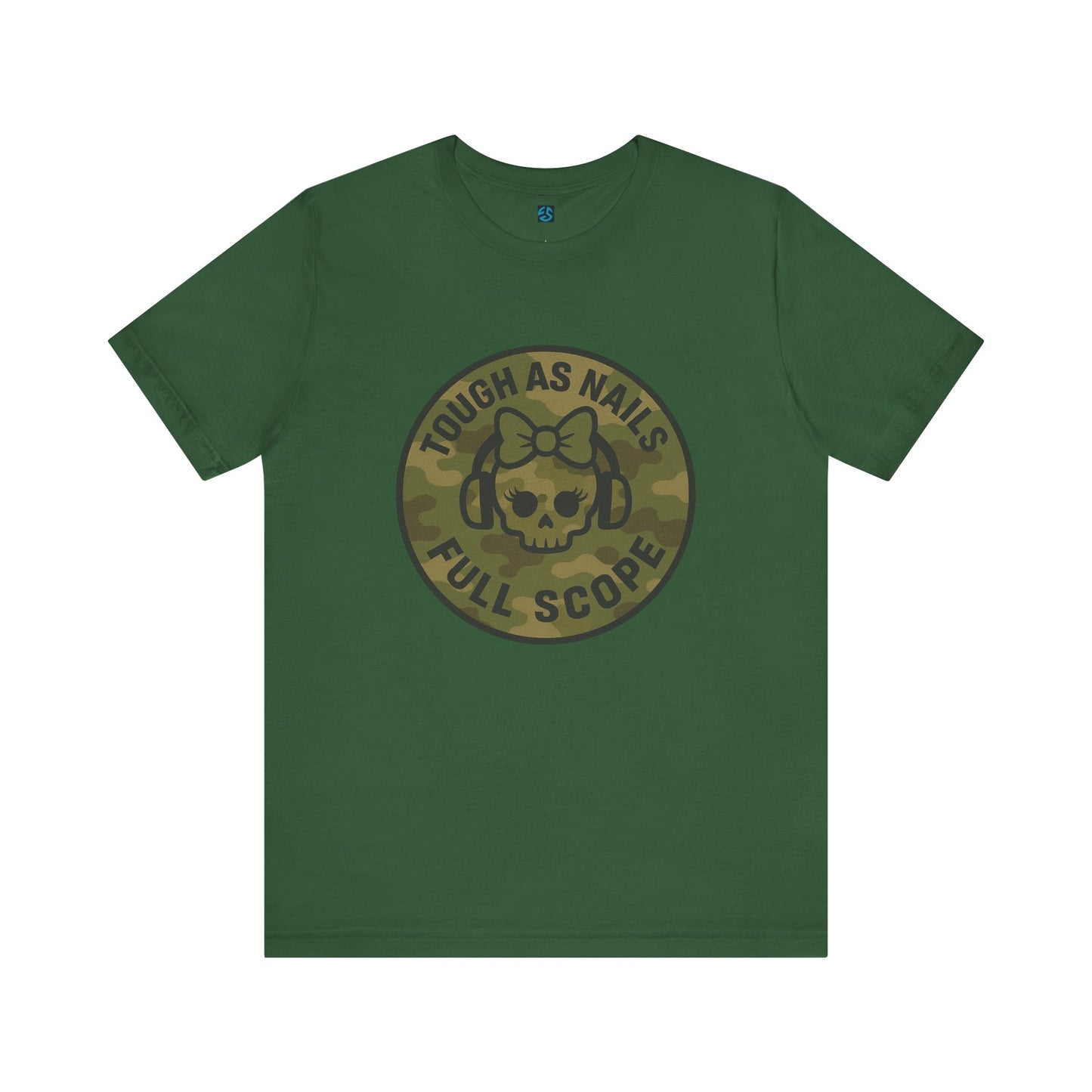 Tough as Nails Tee, Motivational Shirt, Gift for Friends, Casual Wear, Funny Military Tee, Unisex Graphic Tee - Full Scope Survival 
