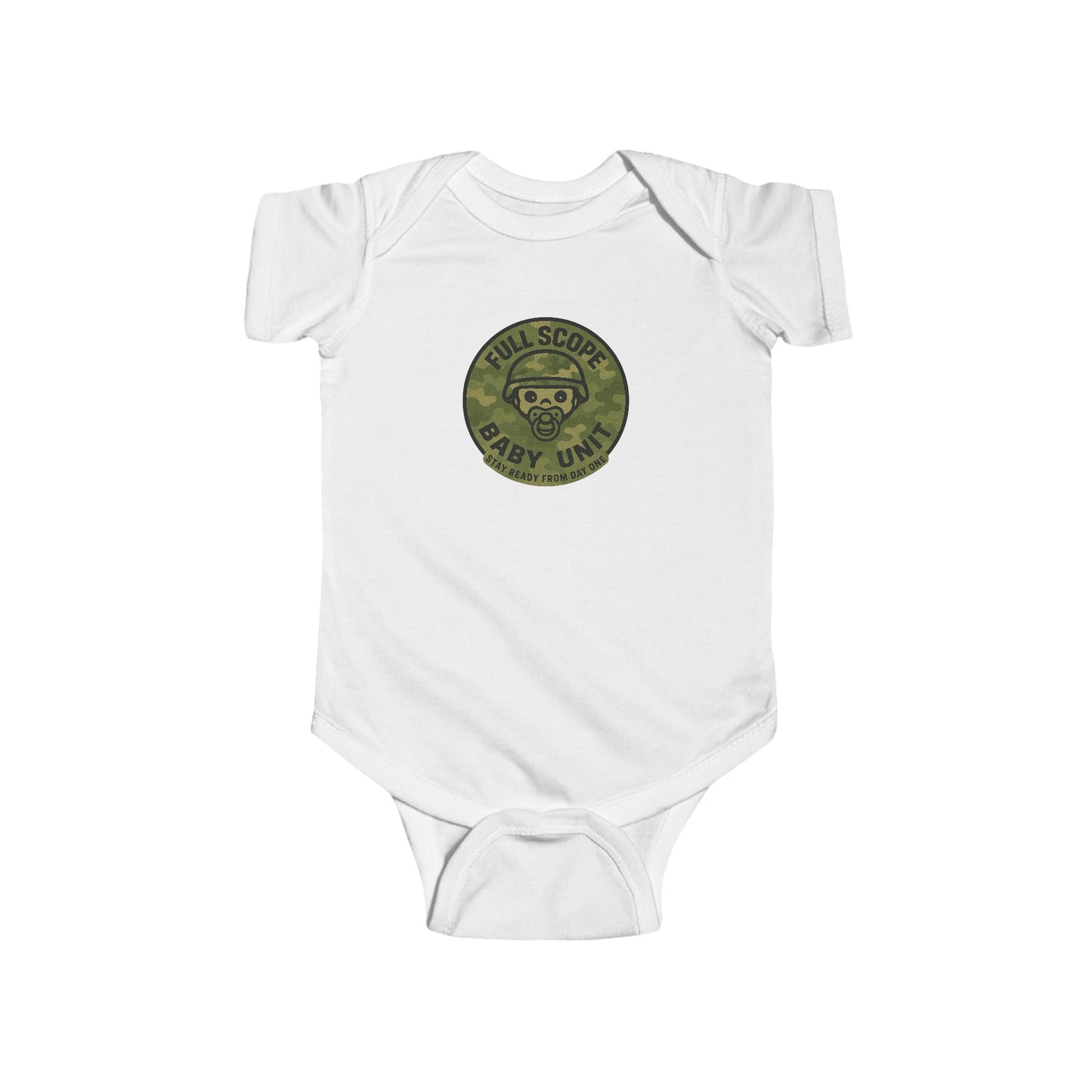 Full Scope Baby Unit Bodysuit - Cute Infant Outfit for Newborns, Funny Baby Gift, Baby Shower Gift, Playful Baby Clothes, Infant Apparel