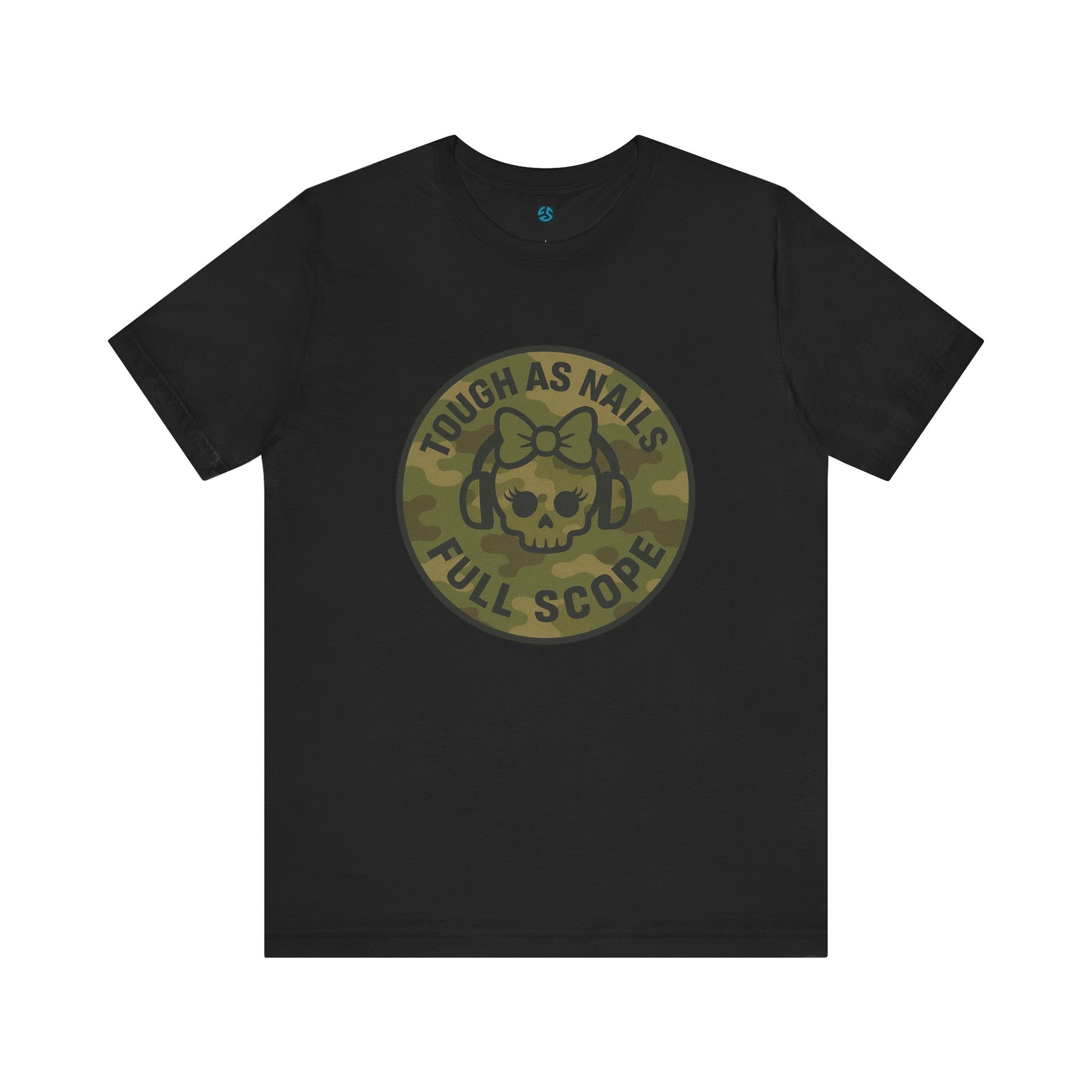 Tough as Nails Tee, Motivational Shirt, Gift for Friends, Casual Wear, Funny Military Tee, Unisex Graphic Tee - Full Scope Survival 