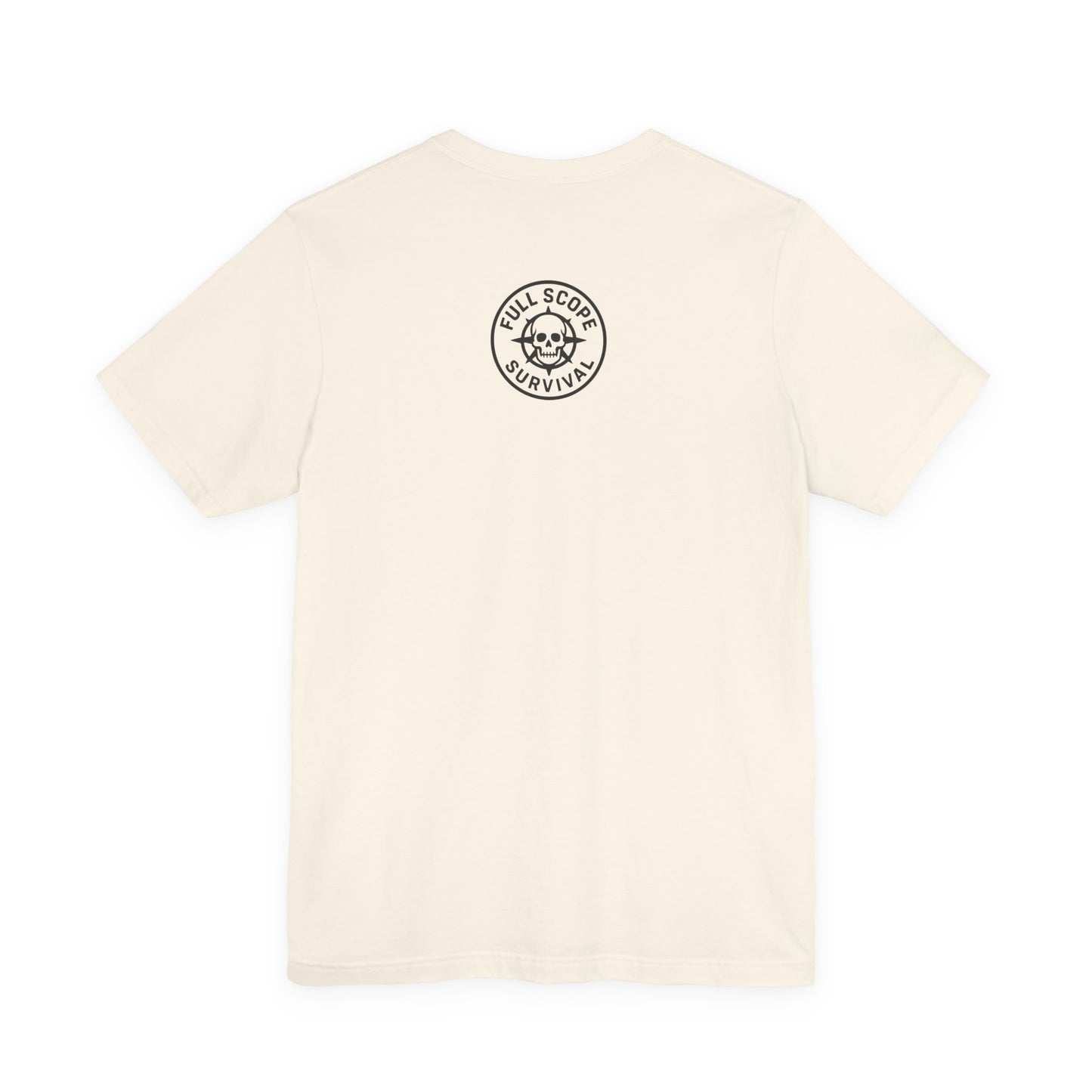 Soft Cotton Short Sleeve Tee with Ribbed Knit Collar