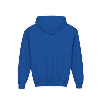 Youth Hooded Sweatshirt - Twill Necktape, Kangaroo Pouch, 50% Cotton/Polyester - Safety Compliant