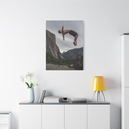 Stunning Adventure Wall Art, Canvas Print, Nature Decor, Home Aesthetics, Gift for Fitness Lovers, Outdoor Enthusiasts