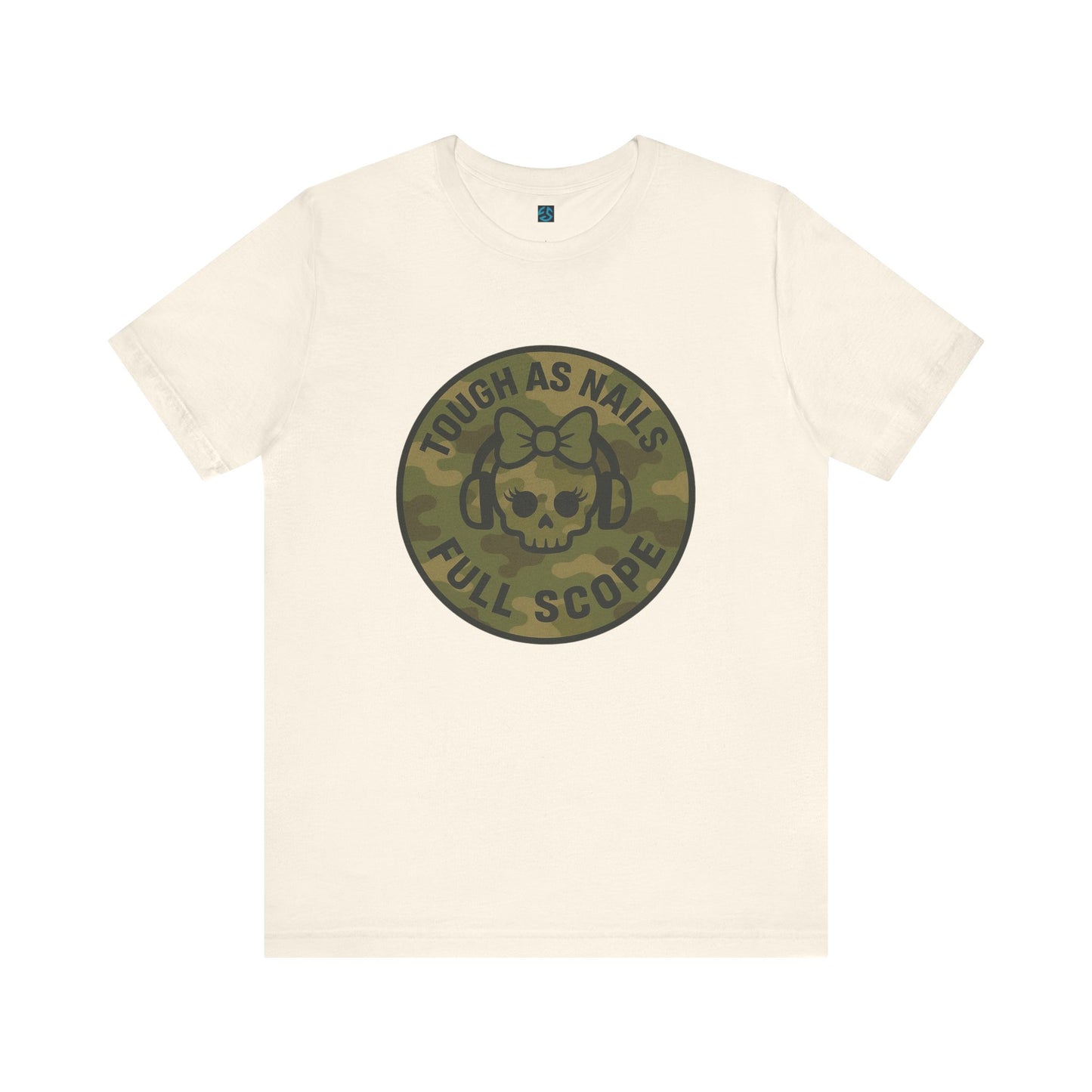 Tough as Nails Tee, Motivational Shirt, Gift for Friends, Casual Wear, Funny Military Tee, Unisex Graphic Tee - Full Scope Survival 