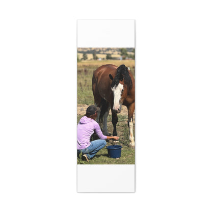 Equestrian Canvas Print, Horse Art, Farm Decor, Animal Lover Gift, Wall Art, Gift for Horse Owners - Full Scope Survival 