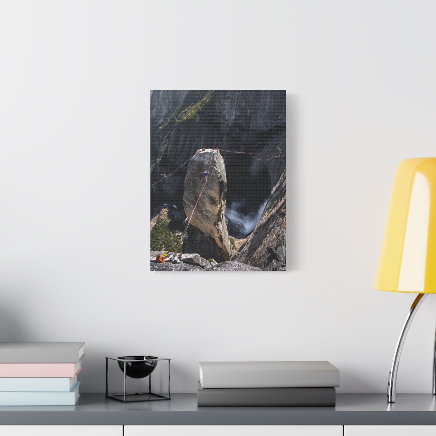 Stretched Canvas Print Featuring Majestic Rock Climb, Wall Art, Adventure Decor, Outdoor Enthusiast Gift, Home & Office Decor, Nature [...] - Full Scope Survival 