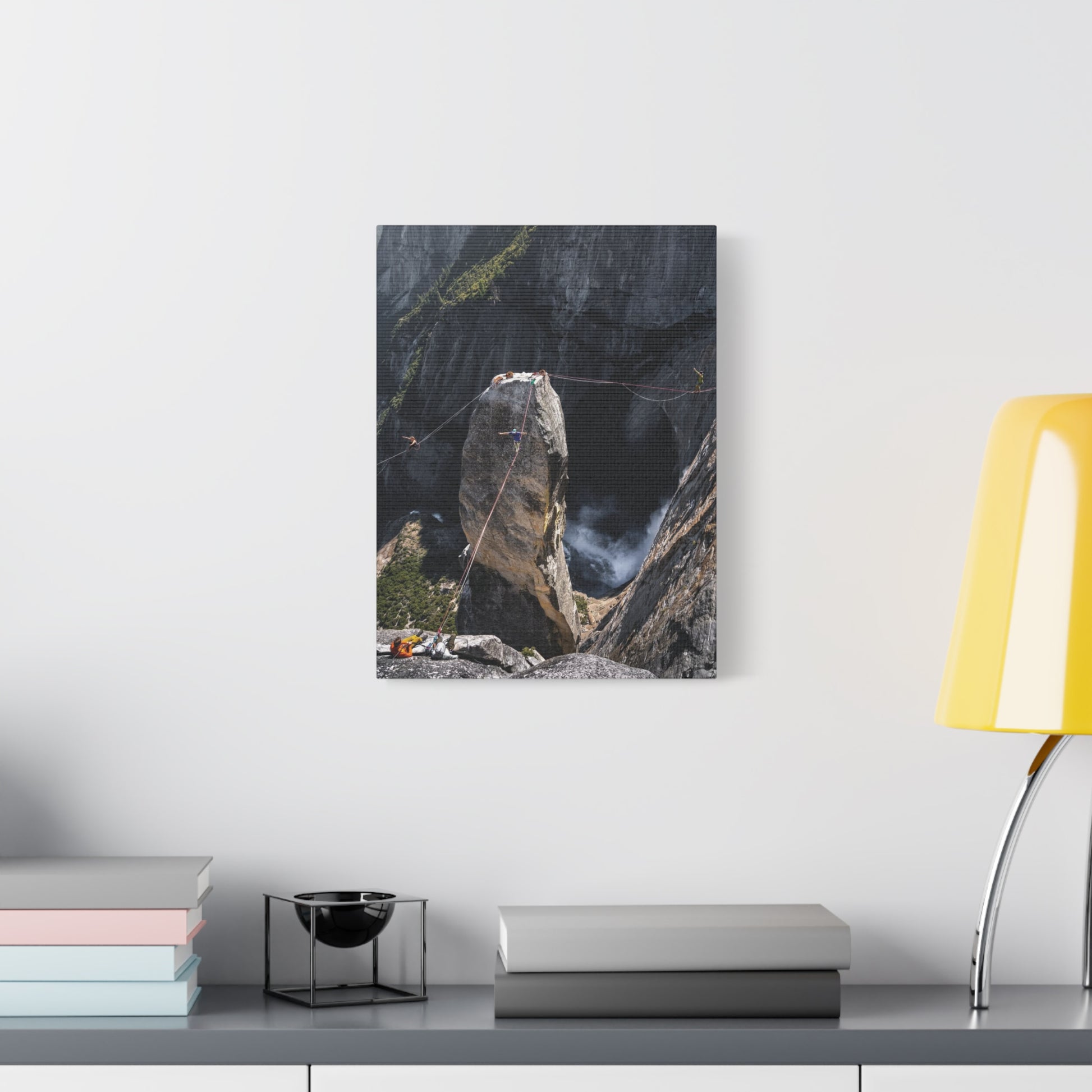 Stretched Canvas Print Featuring Majestic Rock Climb, Wall Art, Adventure Decor, Outdoor Enthusiast Gift, Home & Office Decor, Nature [...] - Full Scope Survival 