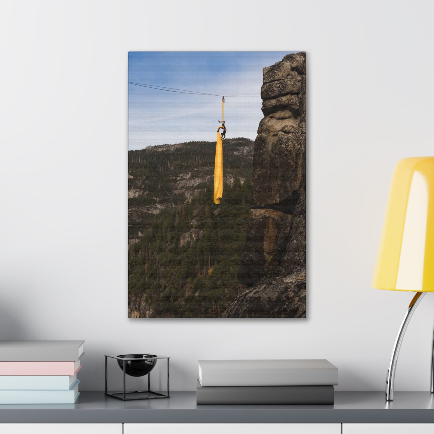 Original Canvas Art Original Canvas Art Yosemite National Park - Full Scope Survival 