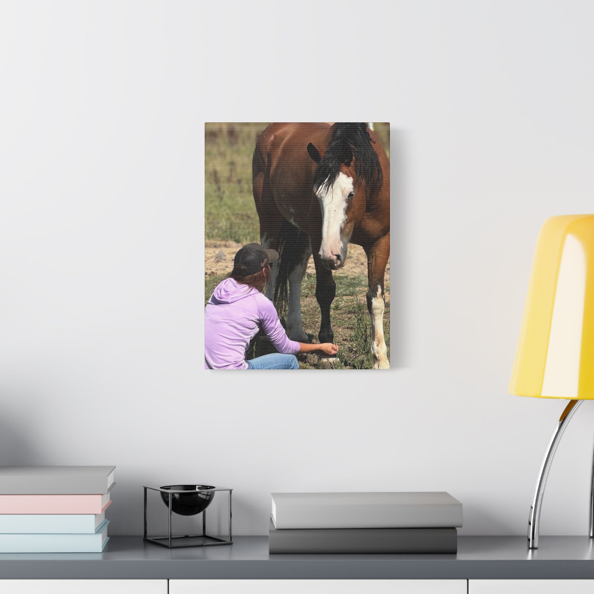 Equestrian Canvas Print, Horse Art, Farm Decor, Animal Lover Gift, Wall Art, Gift for Horse Owners - Full Scope Survival 