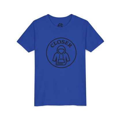 Youth Short Sleeve Tee - "Closer" Graphic, Cute Kids Shirt, Perfect for Playdates, Birthdays, Summer Vibes, Unique Gift - Full Scope Survival 