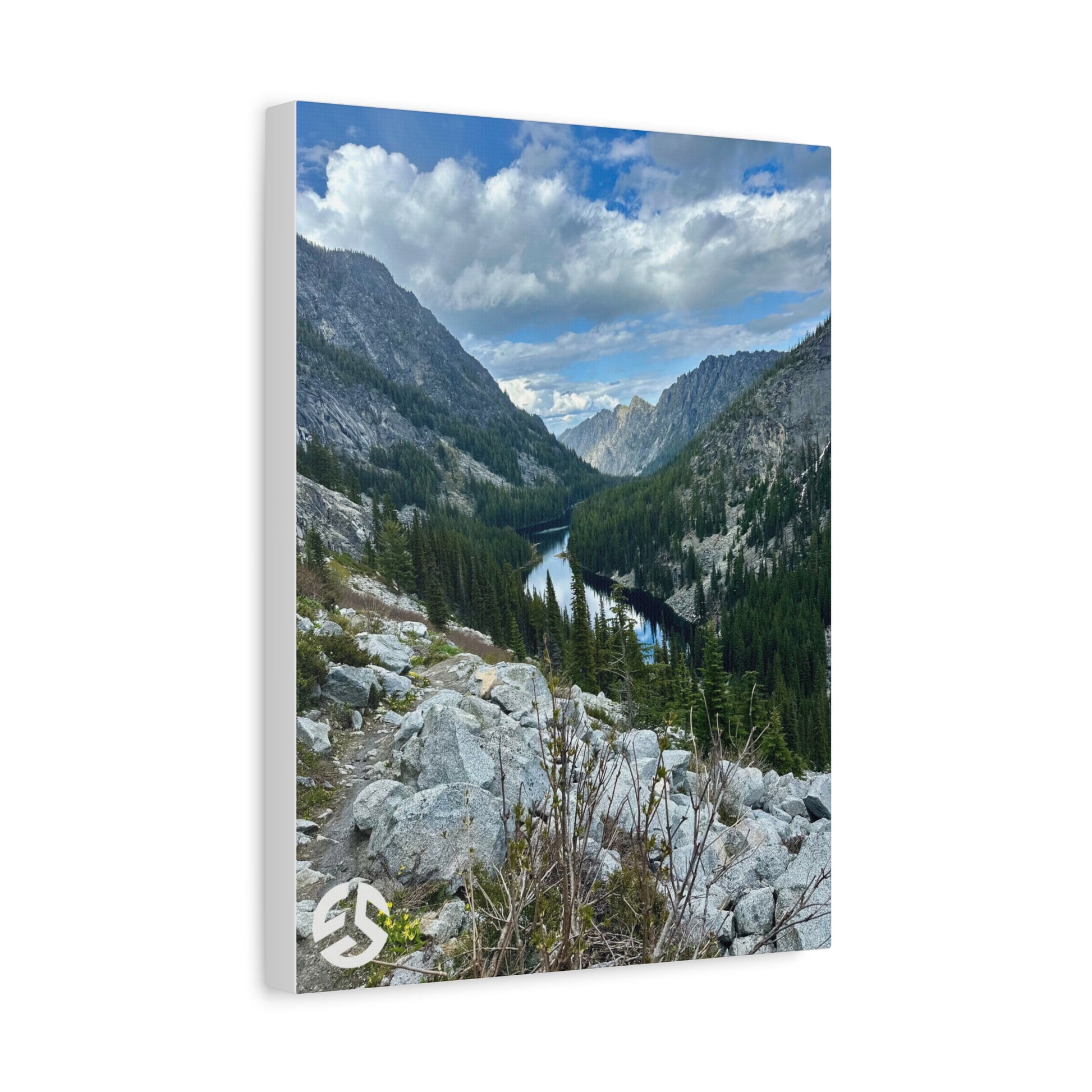 Nature-Inspired Canvas Wall Art, Scenic Mountain Landscape Print, Home Decor, Gift for Nature Lovers, Perfect for Living Room, Outdoor [...] - Full Scope Survival 