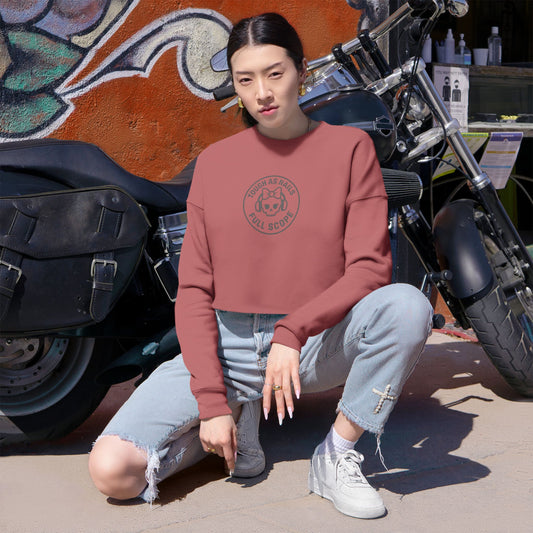 Trendy Women's Cropped Sweatshirt - Stylish & Comfy, Perfect for Casual Wear, Gift for Her, Birthday, or Everyday Fashion - Full Scope Survival 