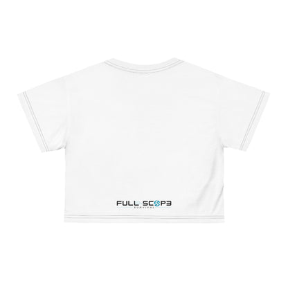 Tough as Nails Crop Tee, Edgy Fashion, Summer Style, Gift for Her, Casual Wear, Trendy Outfit - Full Scope Survival 