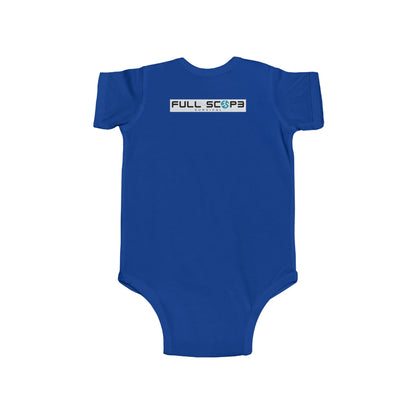 Baby Bodysuit Organic Cotton Soft Ribbed Knit Binding Snaps at Closure - Full Scope Survival 
