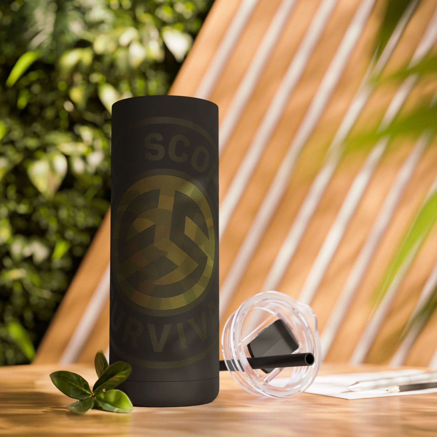 20oz Matte Tumbler - Stylish Insulated Drinkware, Perfect Gift for Coffee Lovers, Gym Goers, & Everyday Use - Full Scope Survival 