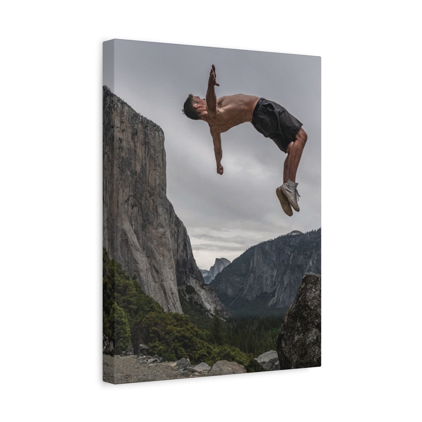 Stunning Adventure Wall Art, Canvas Print, Nature Decor, Home Aesthetics, Gift for Fitness Lovers, Outdoor Enthusiasts