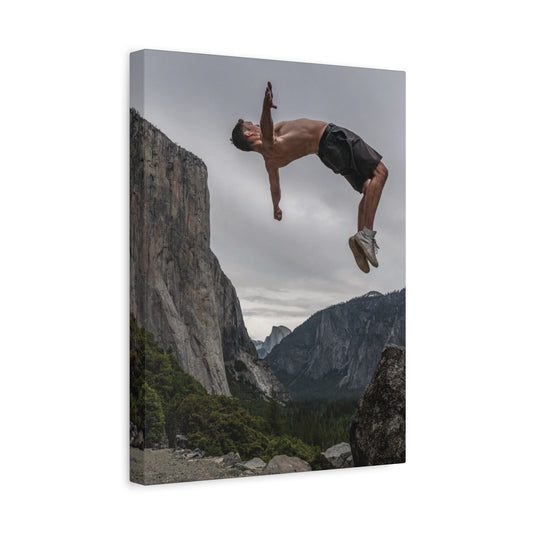 Stunning Adventure Wall Art, Canvas Print, Nature Decor, Home Aesthetics, Gift for Fitness Lovers, Outdoor Enthusiasts