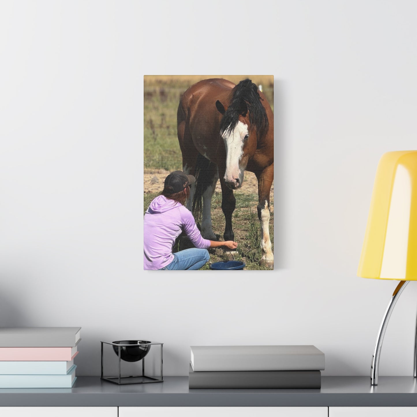 Equestrian Canvas Print, Horse Art, Farm Decor, Animal Lover Gift, Wall Art, Gift for Horse Owners - Full Scope Survival 