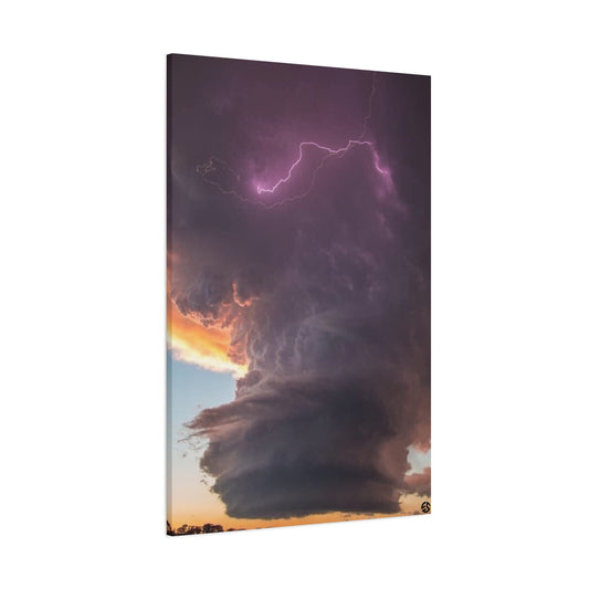 Canvas Print - Supercell Thunderstorm