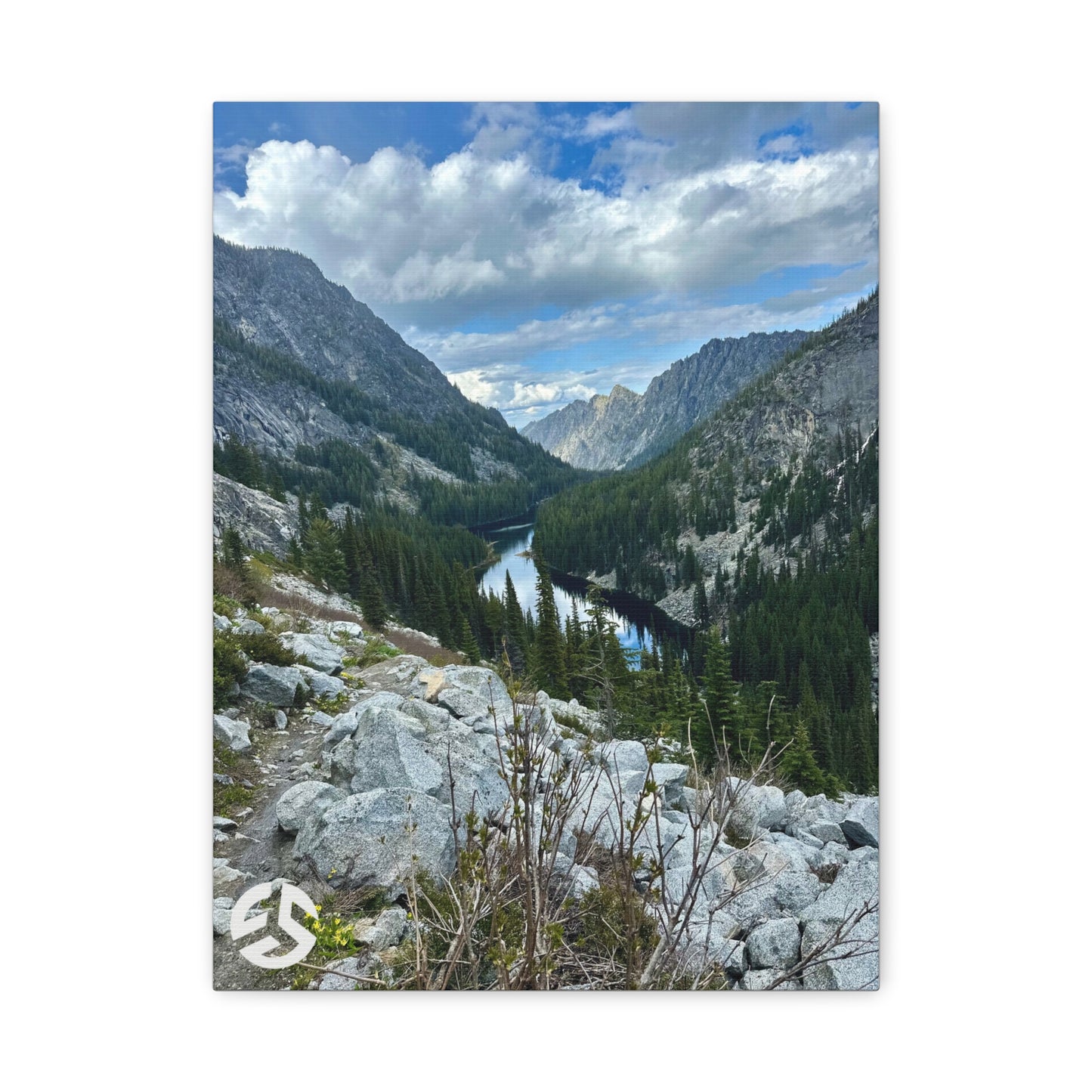 Nature-Inspired Canvas Wall Art, Scenic Mountain Landscape Print, Home Decor, Gift for Nature Lovers, Perfect for Living Room, Outdoor [...] - Full Scope Survival 
