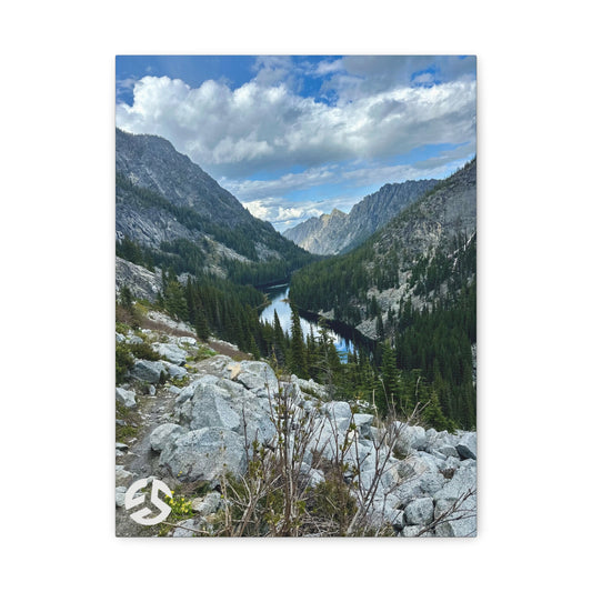 Nature-Inspired Canvas Wall Art, Scenic Mountain Landscape Print, Home Decor, Gift for Nature Lovers, Perfect for Living Room, Outdoor [...] - Full Scope Survival 