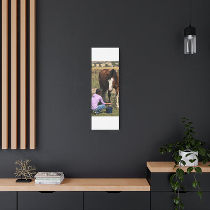 Equestrian Canvas Print, Horse Art, Farm Decor, Animal Lover Gift, Wall Art, Gift for Horse Owners - Full Scope Survival 