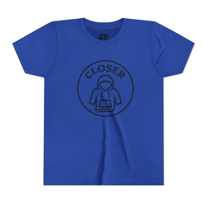 Youth Short Sleeve Tee - "Closer" Graphic, Cute Kids Shirt, Perfect for Playdates, Birthdays, Summer Vibes, Unique Gift - Full Scope Survival 