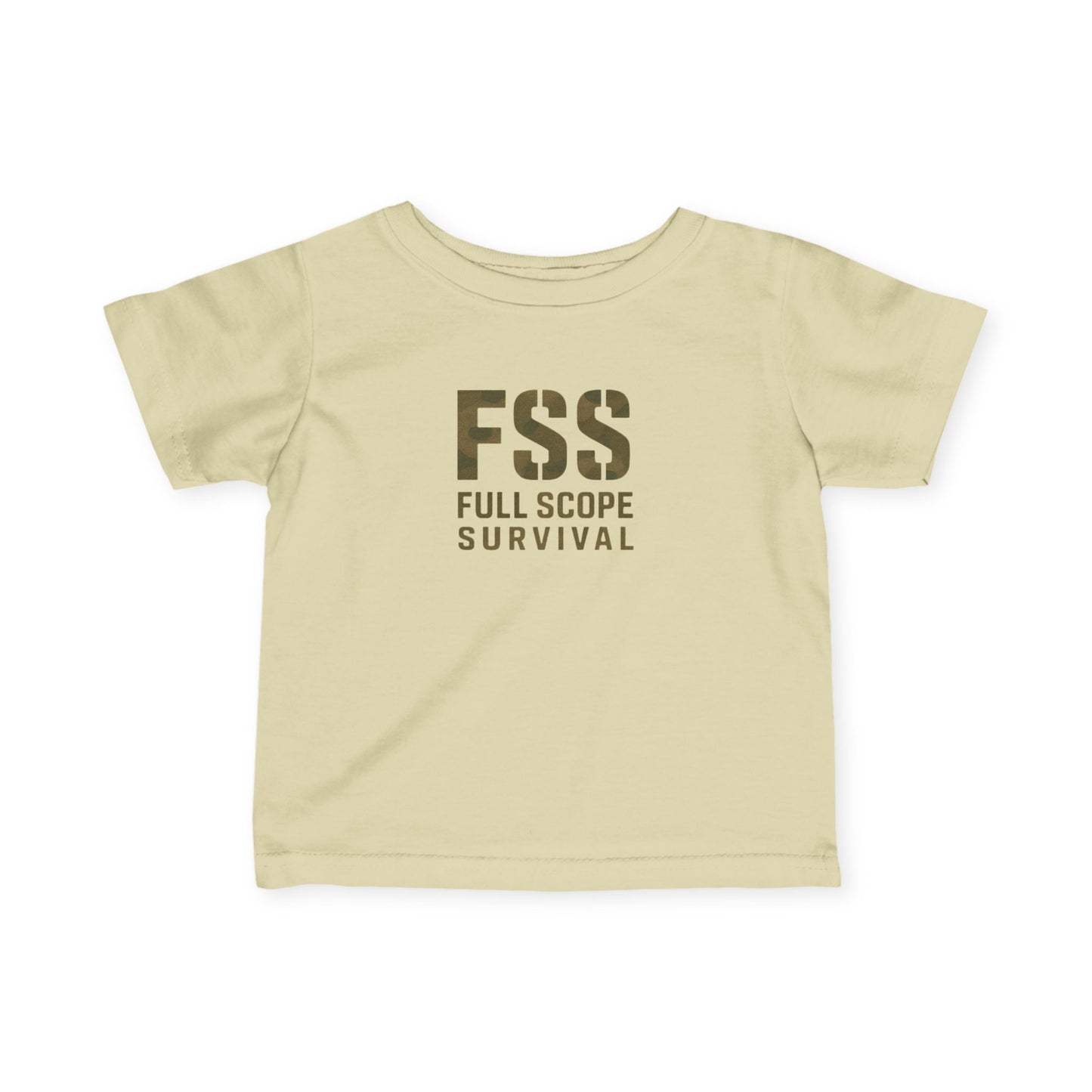 Survival-Themed Infant Tee, Baby Gift, Toddler Shirt, Cute Baby Clothes, Adventure Wear, Full Scope Survival Tee